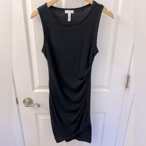 Leith black sleeveless dress